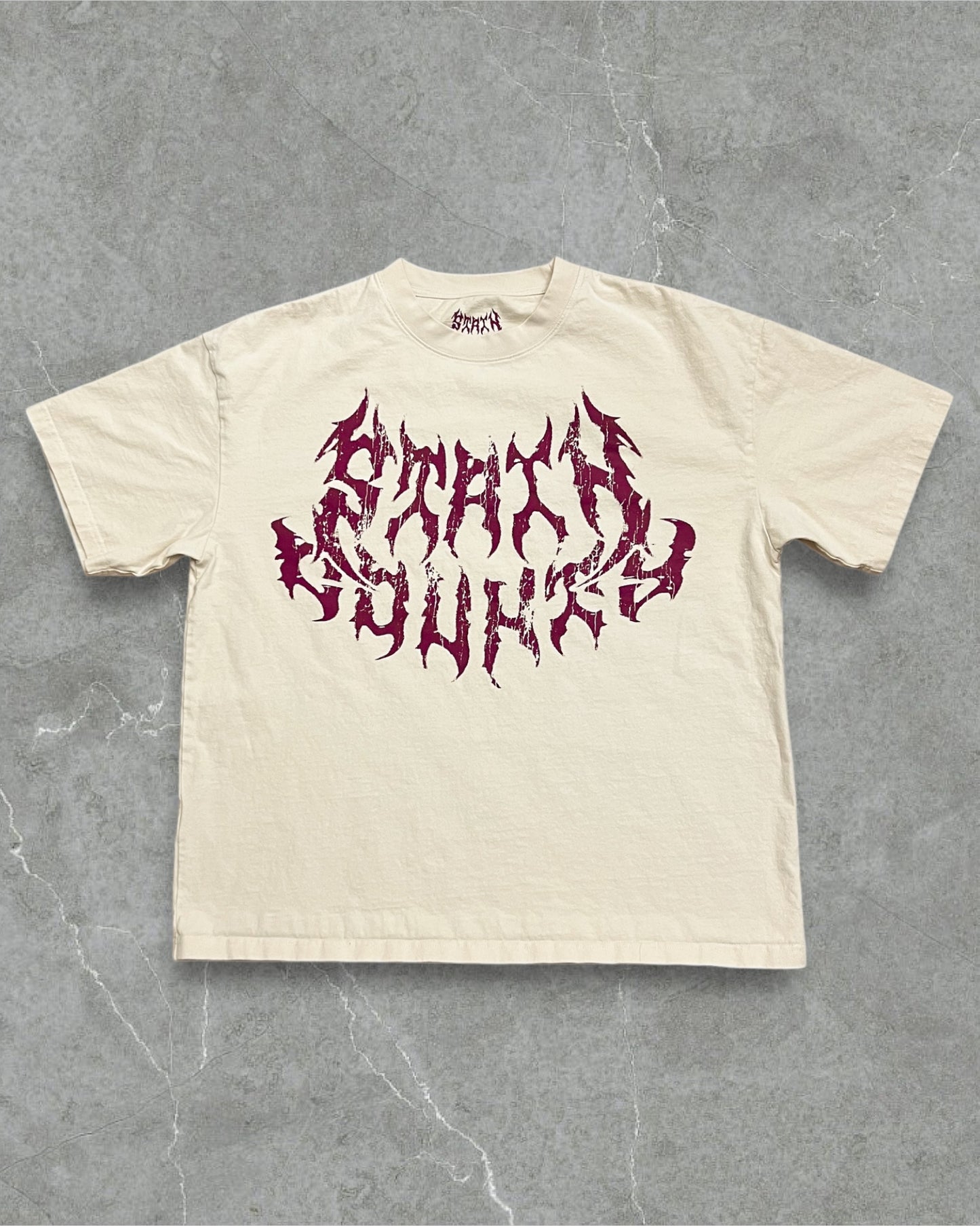 “Burnt Out” Crimson Tee